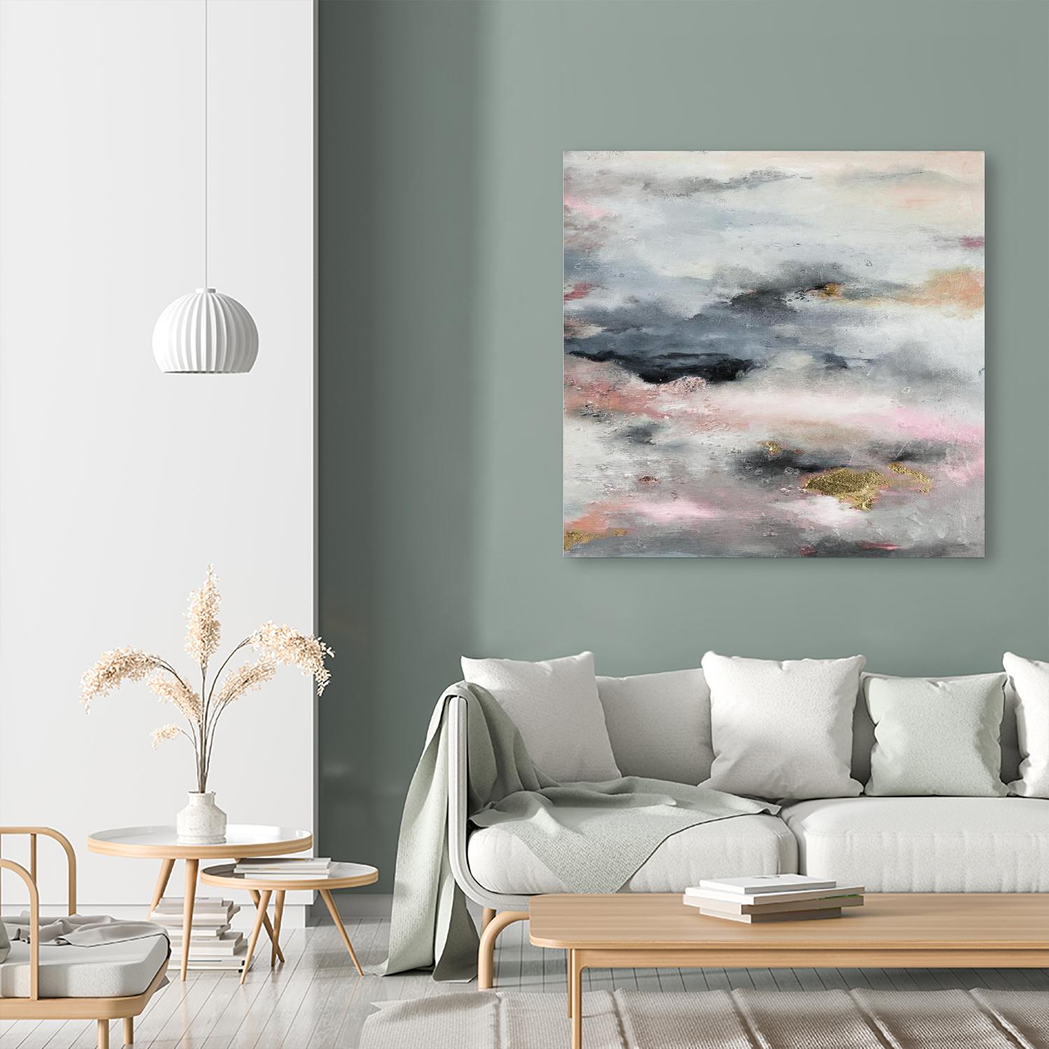 A Blush In The Dark (Square) by Patricia Pinto on GIANT ART - abstract 