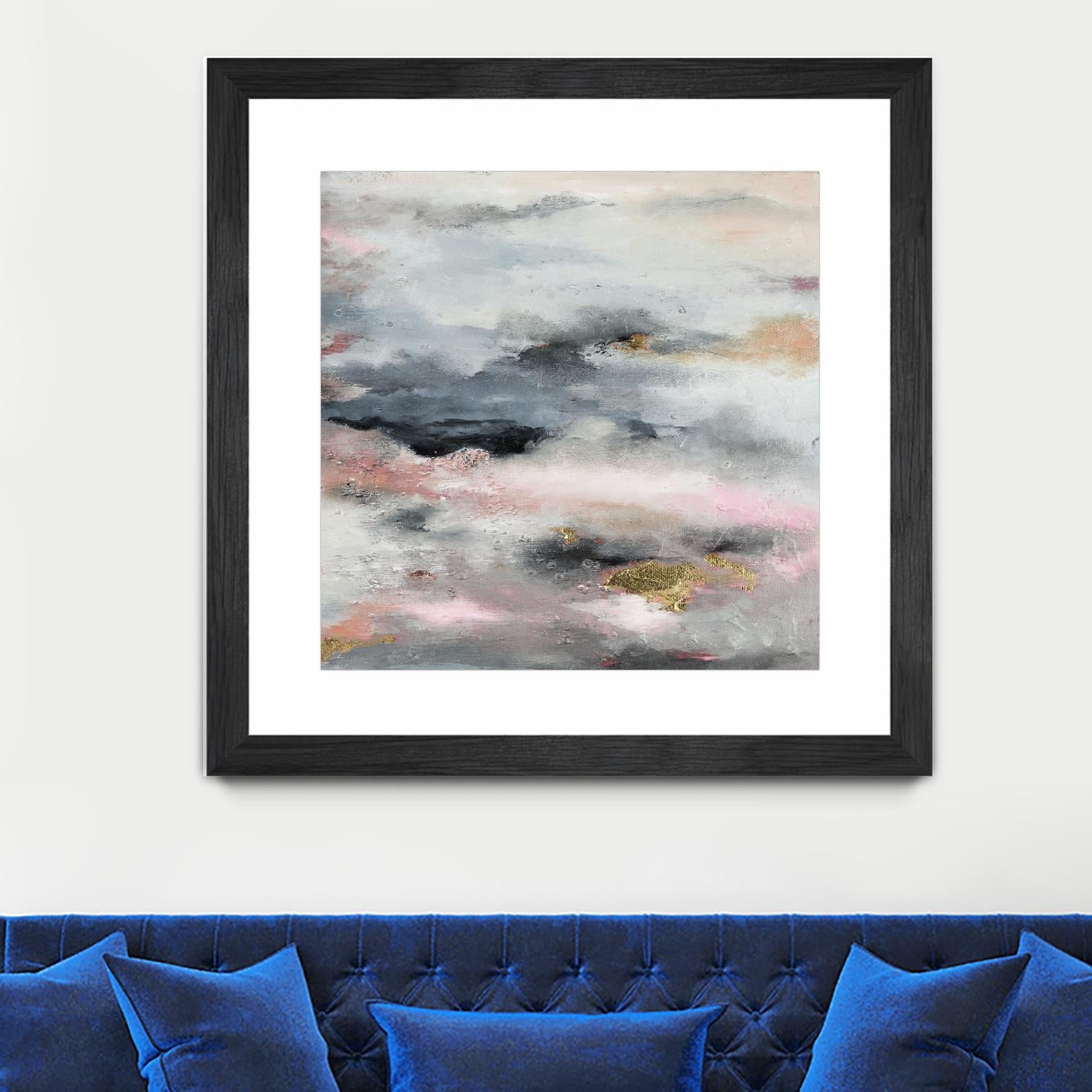 A Blush In The Dark (Square) by Patricia Pinto on GIANT ART - abstract 