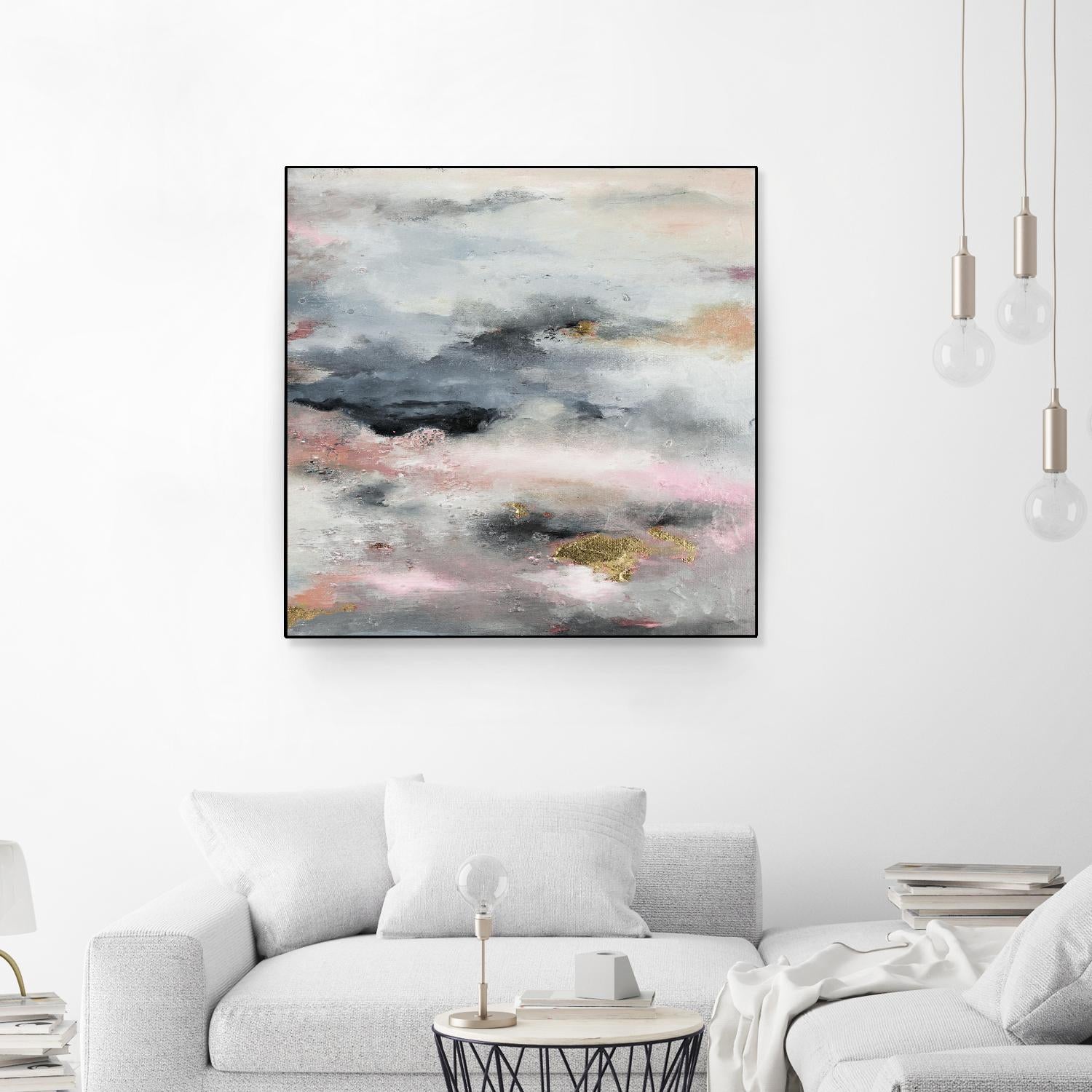 A Blush In The Dark (Square) by Patricia Pinto on GIANT ART - abstract 