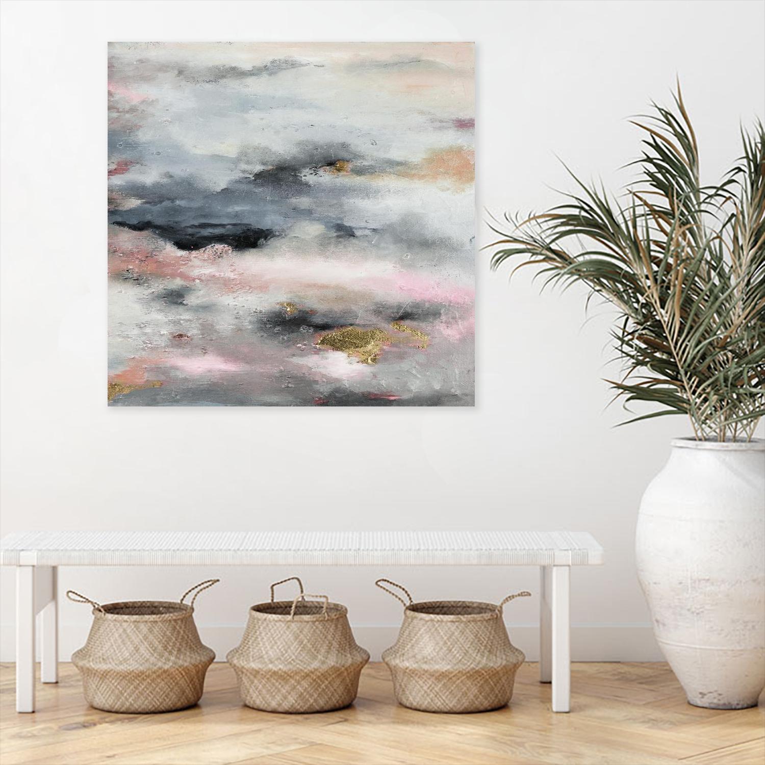 A Blush In The Dark (Square) by Patricia Pinto on GIANT ART - abstract 