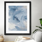 Blue Cloudy Dreams I by Lanie Loreth on GIANT ART - abstract 