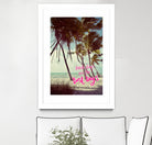 Best Beach Days by Debbie O'dell on GIANT ART - coastal typography