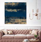 Sea Of Blue And Gold by Lanie Loreth on GIANT ART - abstract 