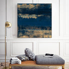 Sea Of Blue And Gold by Lanie Loreth on GIANT ART - abstract 