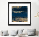Sea Of Blue And Gold by Lanie Loreth on GIANT ART - abstract 