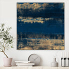 Sea Of Blue And Gold by Lanie Loreth on GIANT ART - abstract 