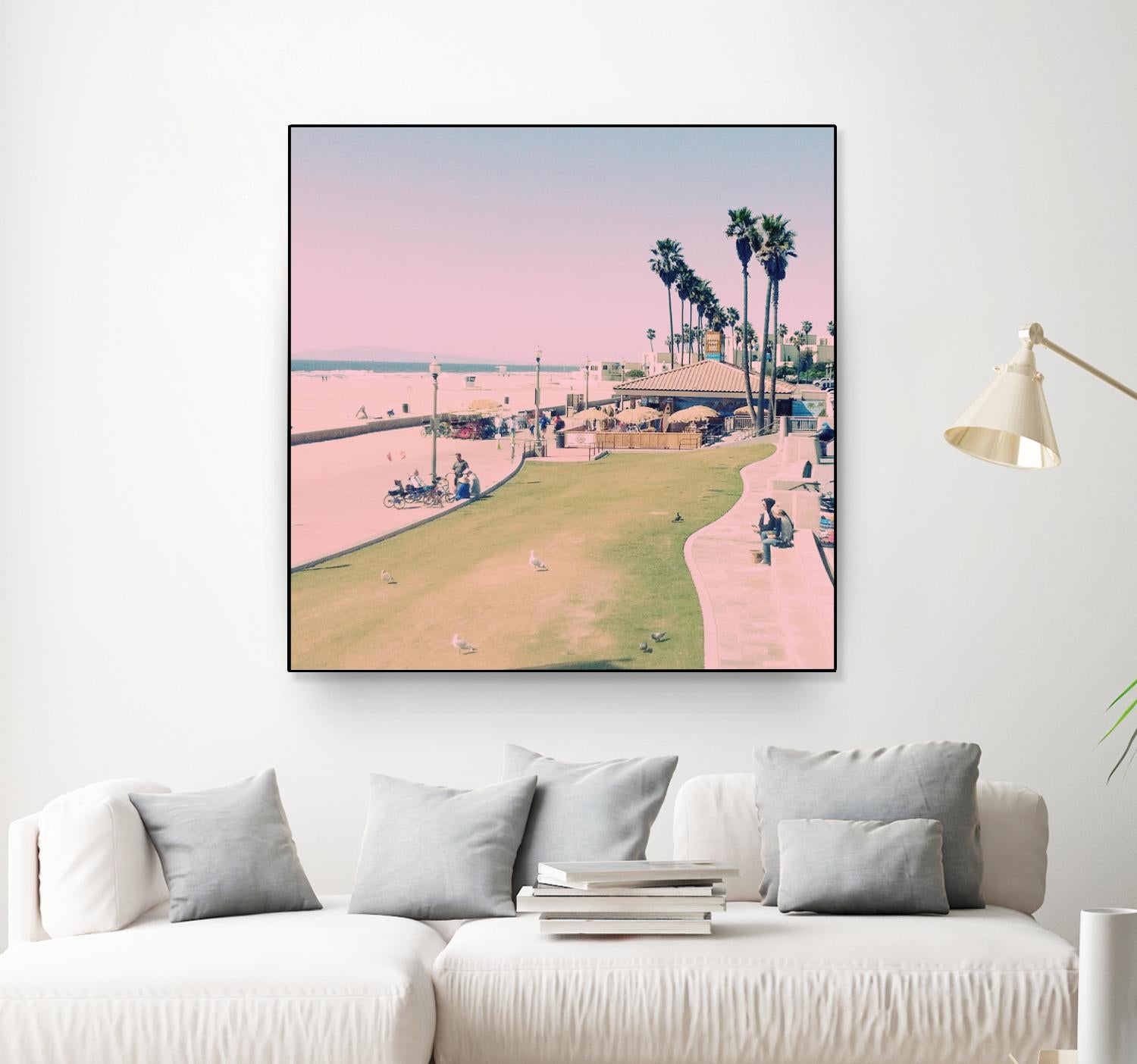Summer Days by Lauren Schoepfer on GIANT ART - coastal 