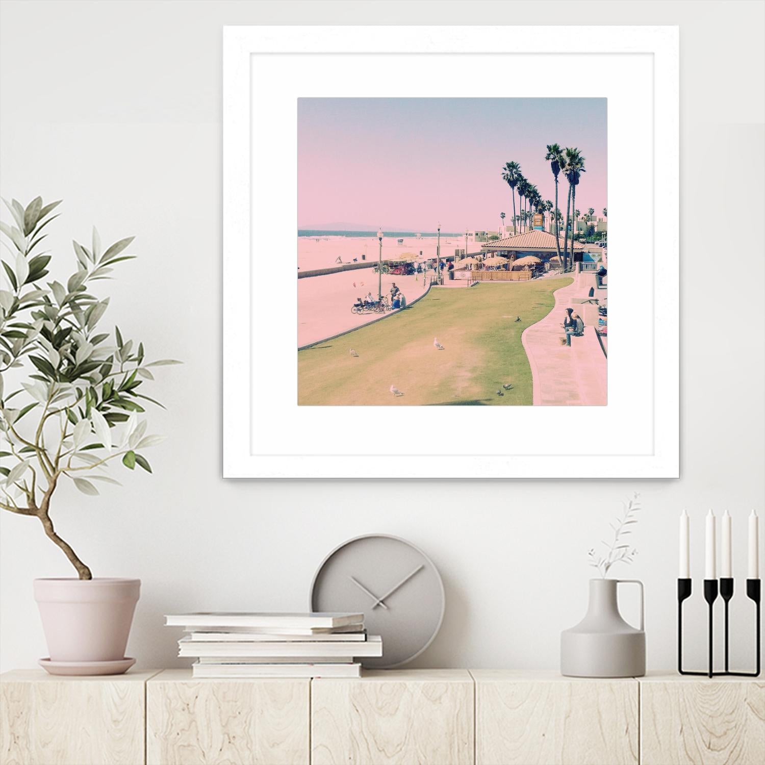 Summer Days by Lauren Schoepfer on GIANT ART - coastal 