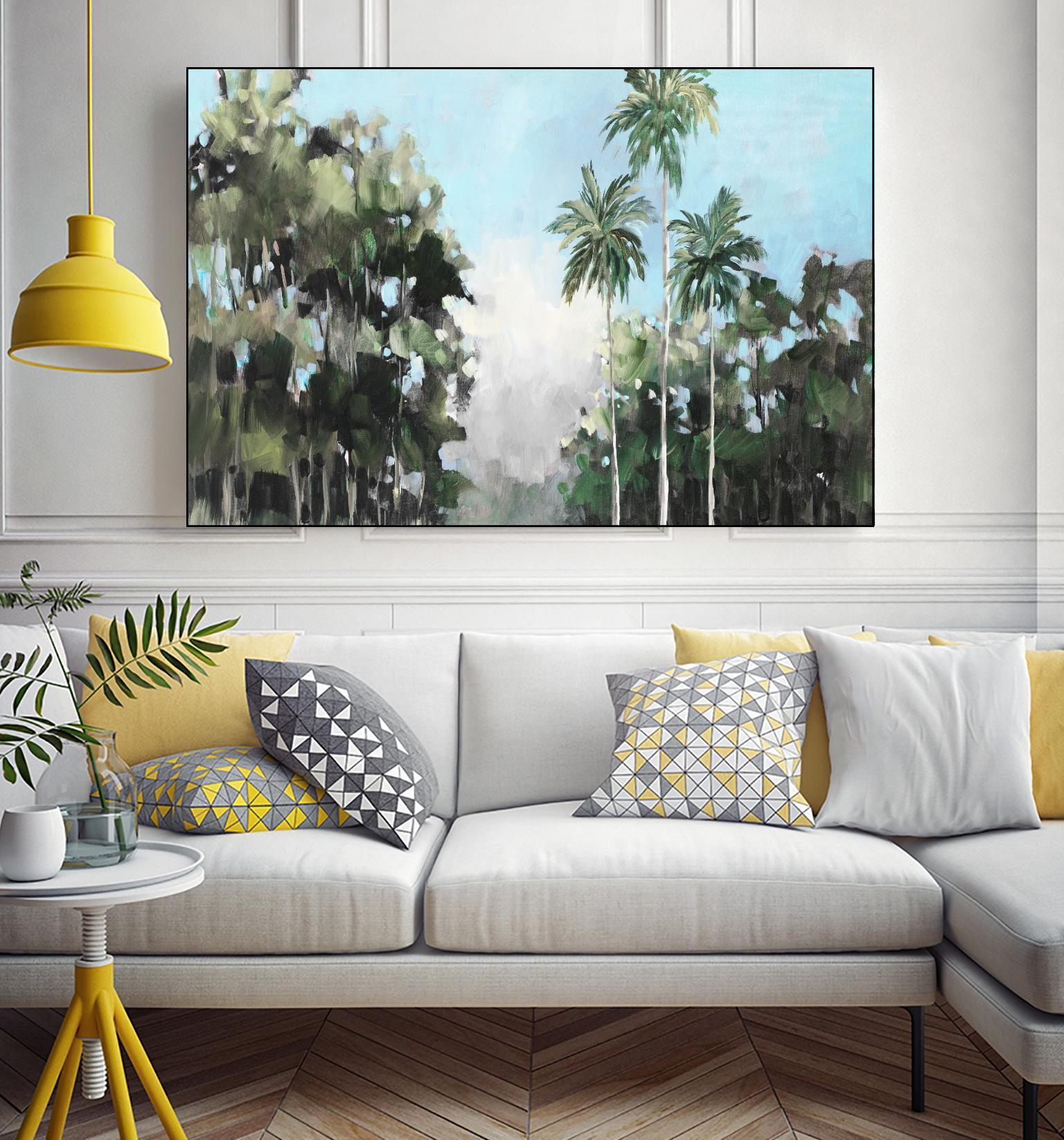 Palms On The Coast by Jane Slivka on GIANT ART - palms coastal