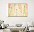 Against the Grain Abstract by Susan Bryant on GIANT ART - gold abstract