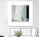 Boat Sailing II by Dan Meneely on GIANT ART - coastal 
