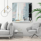 Boat Sailing II by Dan Meneely on GIANT ART - coastal 