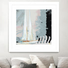 Boat Sailing II by Dan Meneely on GIANT ART - coastal 