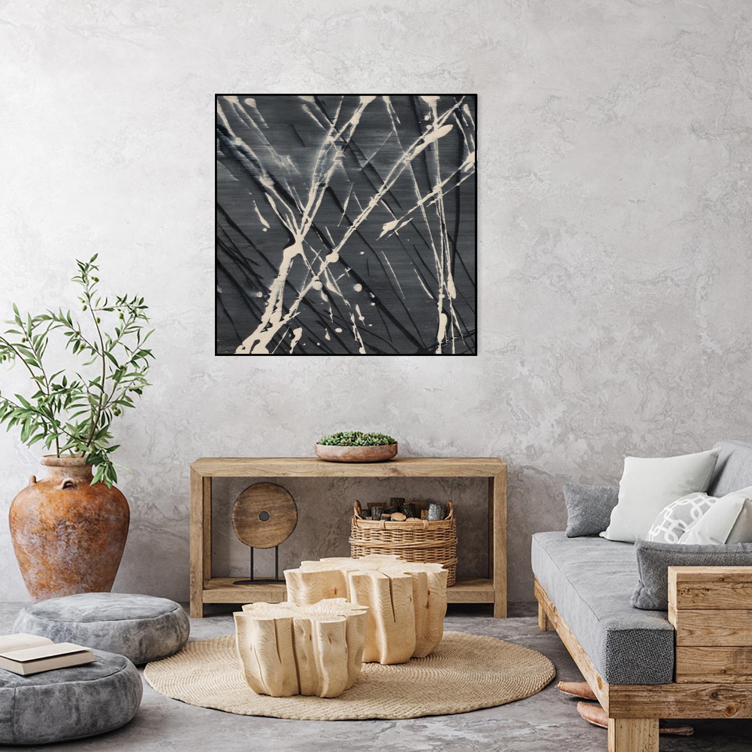 Dark Cloudy Mist I by Merri Pattinian on GIANT ART - abstract 