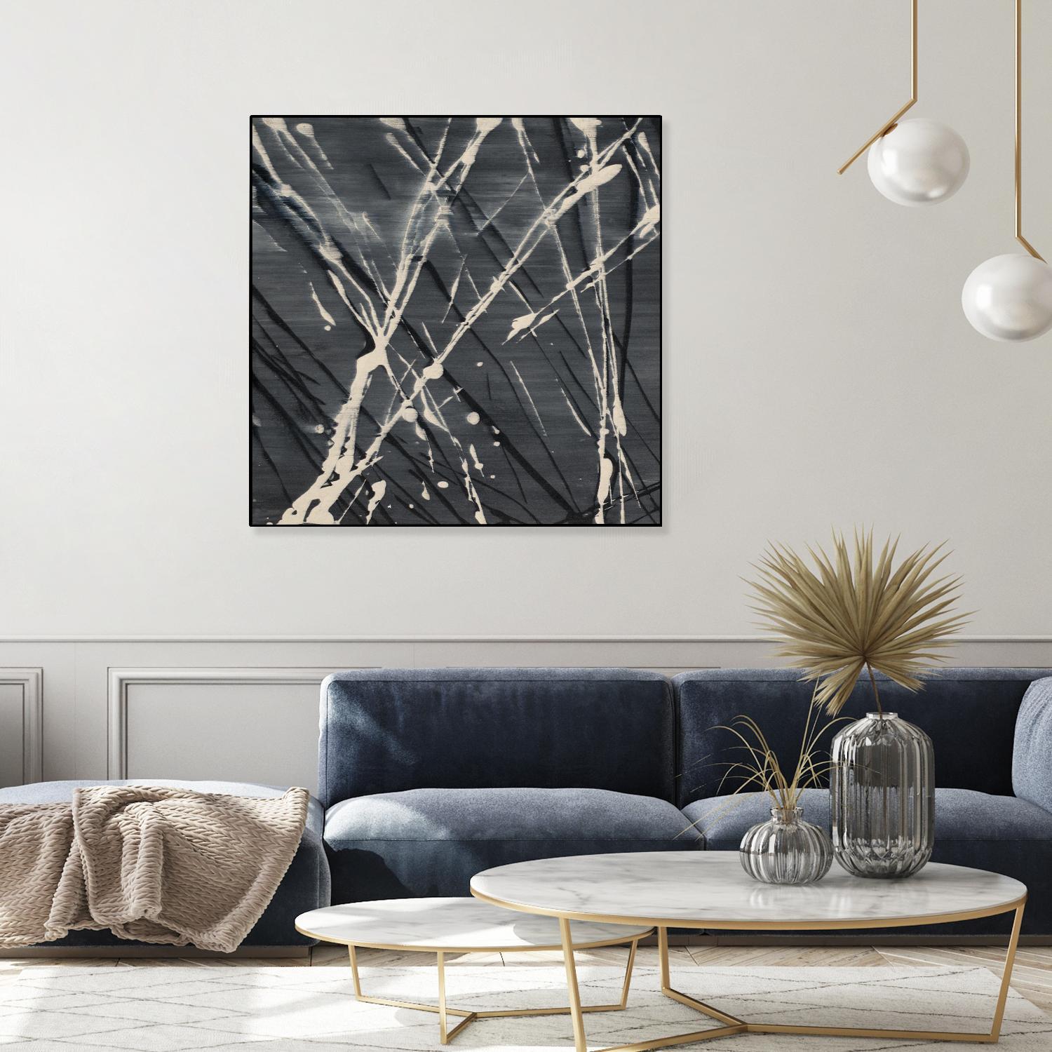 Dark Cloudy Mist I by Merri Pattinian on GIANT ART - abstract 