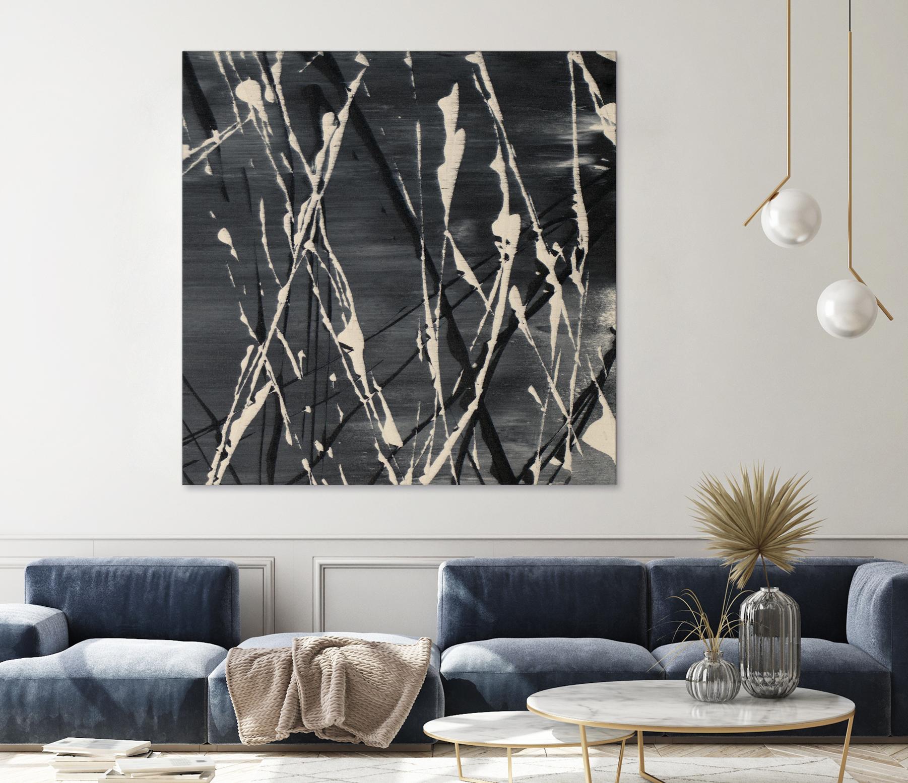 Dark Cloudy Mist II by Merri Pattinian on GIANT ART - abstract 