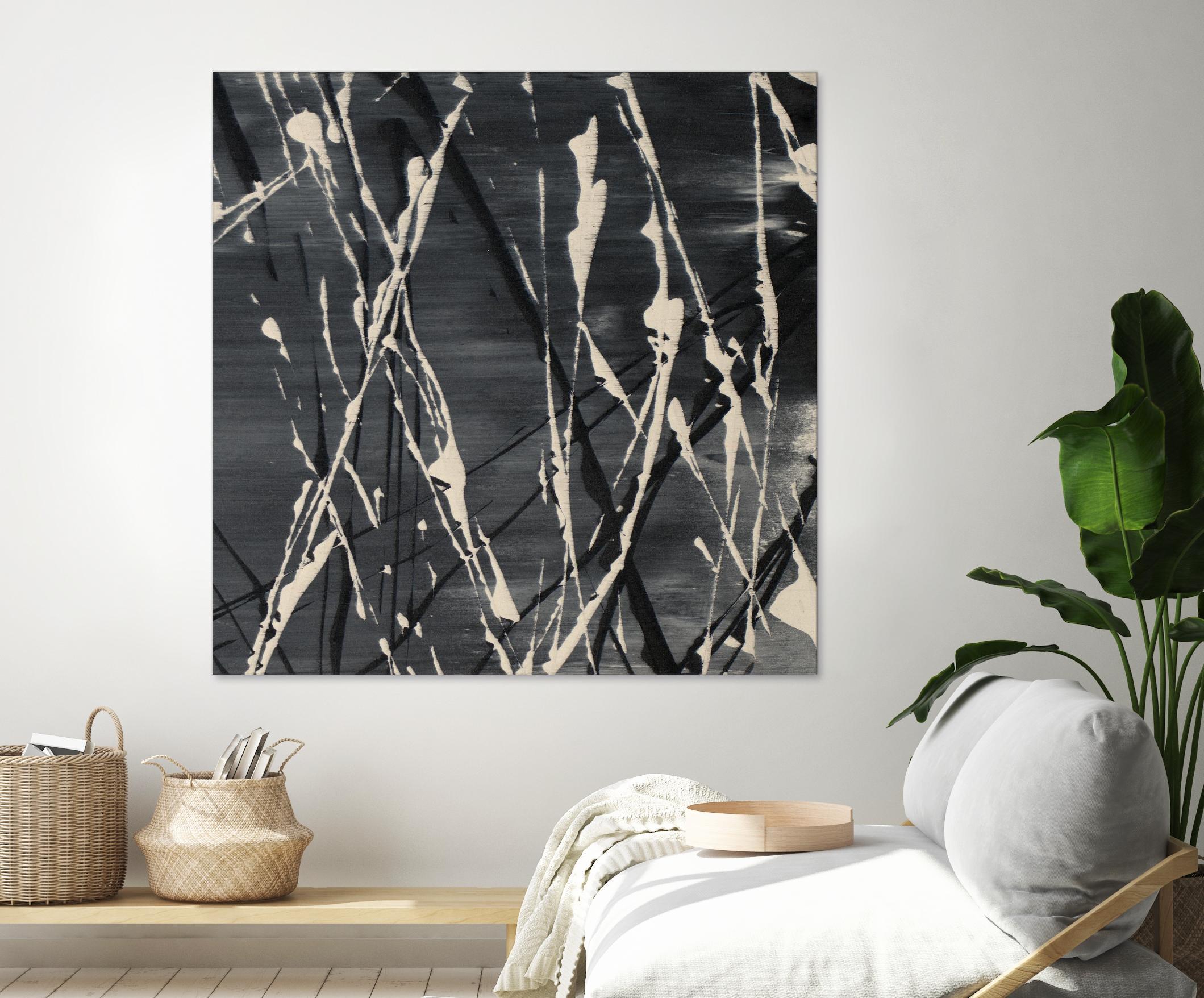 Dark Cloudy Mist II by Merri Pattinian on GIANT ART - abstract 