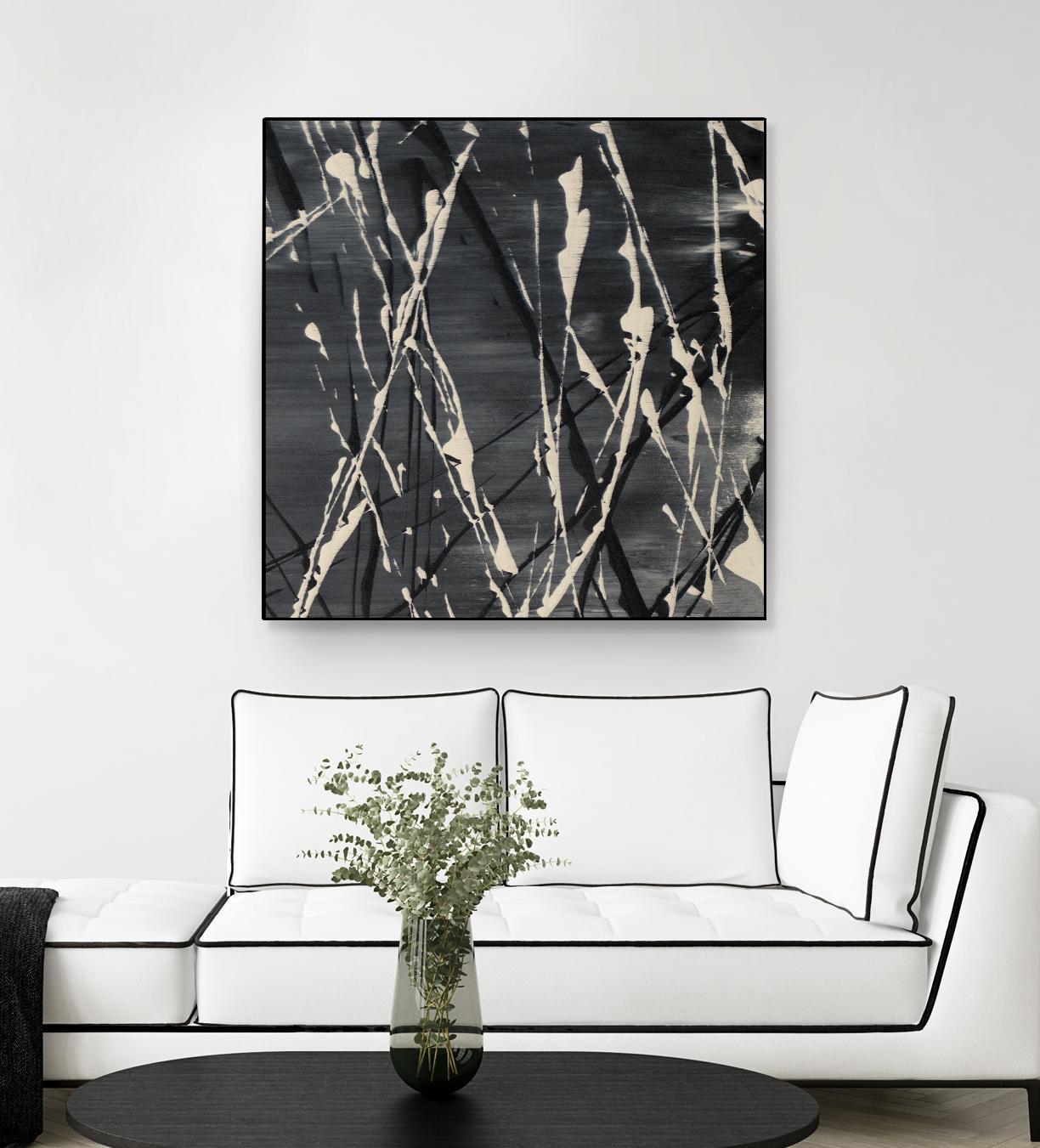 Dark Cloudy Mist II by Merri Pattinian on GIANT ART - abstract 