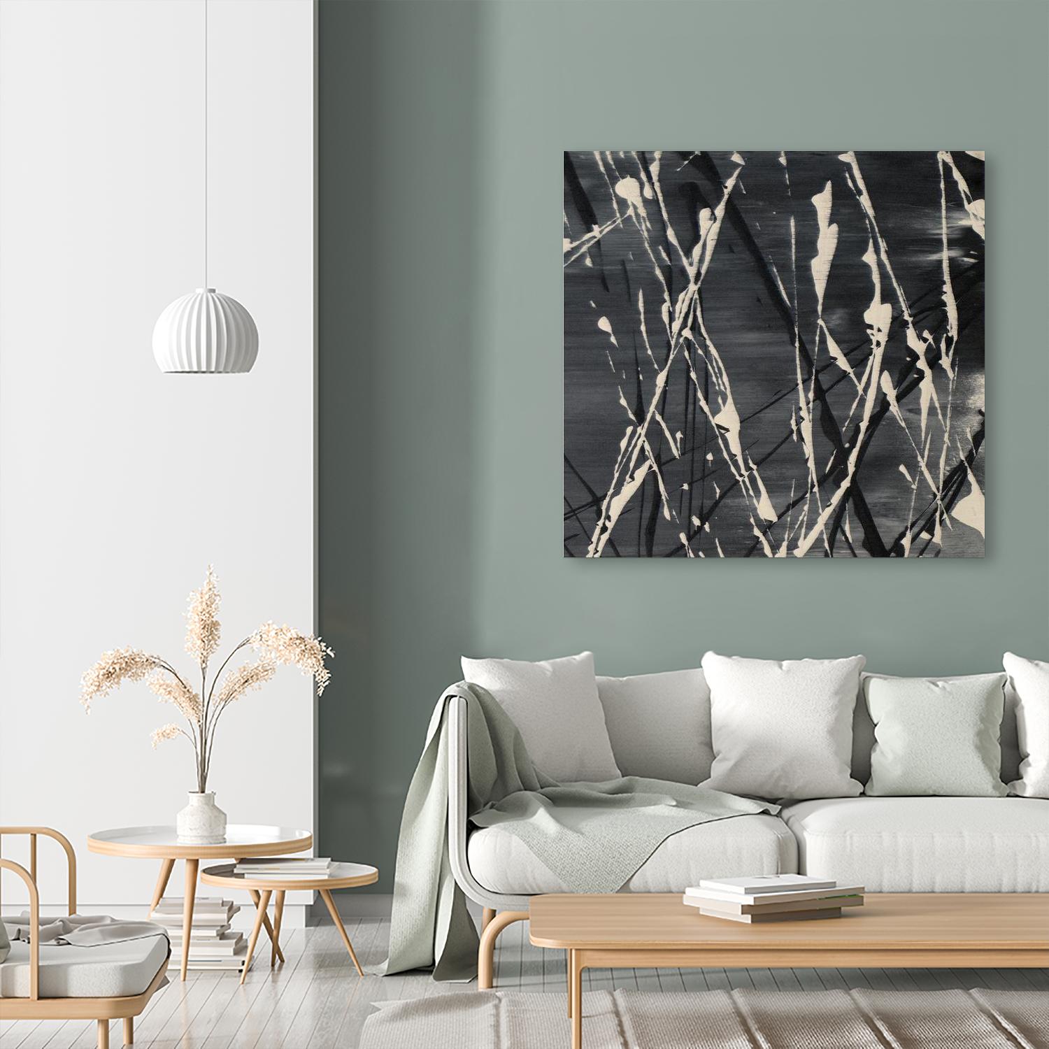 Dark Cloudy Mist II by Merri Pattinian on GIANT ART - abstract 