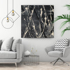 Dark Cloudy Mist II by Merri Pattinian on GIANT ART - abstract 