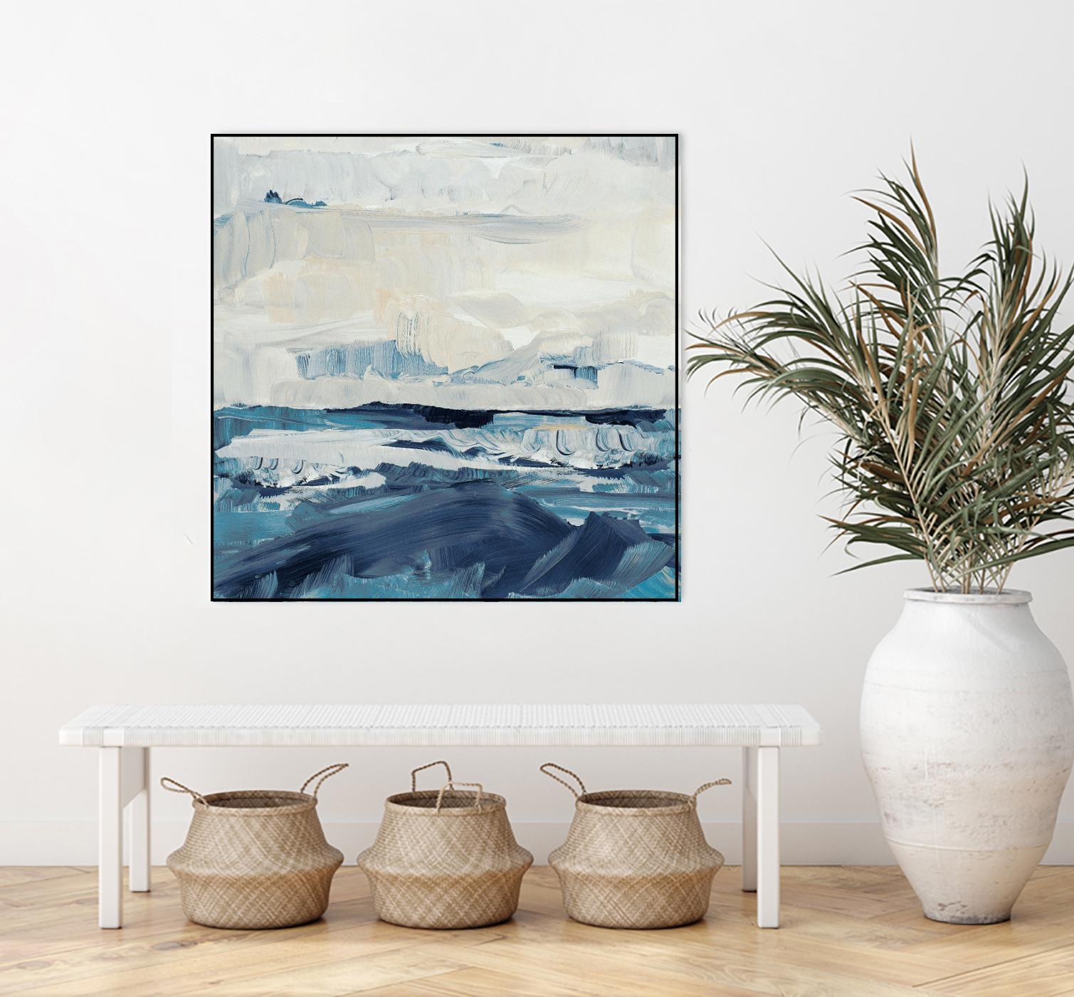 Freedom of the Blue Sea II by Lanie Loreth on GIANT ART - coastal abstract