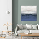 Familiar Feeling Blue Square II by Dan Meneely on GIANT ART - abstract 