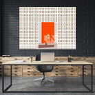 Mid Century Modern Front Door by Jen Bucheli on GIANT ART - decorative 