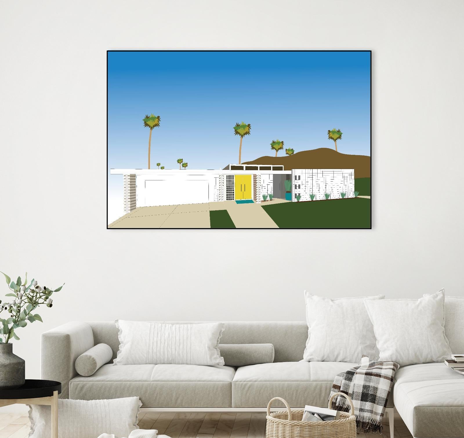 Palm Spring Living II by Jen Bucheli on GIANT ART - decorative 