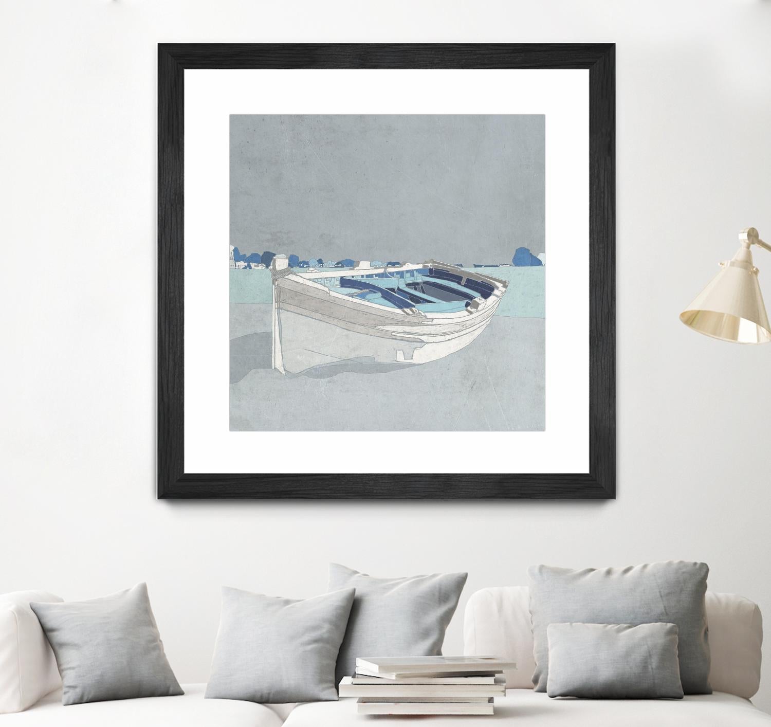 Docked Ashore II by Ynon Mabat on GIANT ART - coastal 