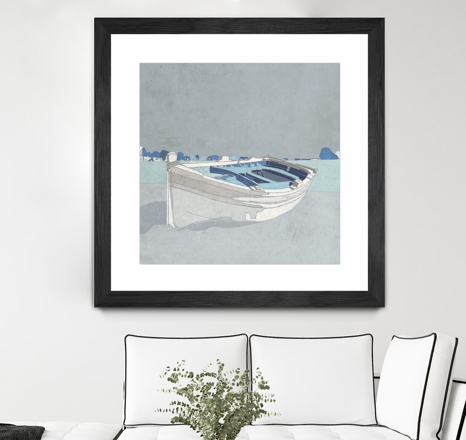 Docked Ashore II by Ynon Mabat on GIANT ART - coastal 