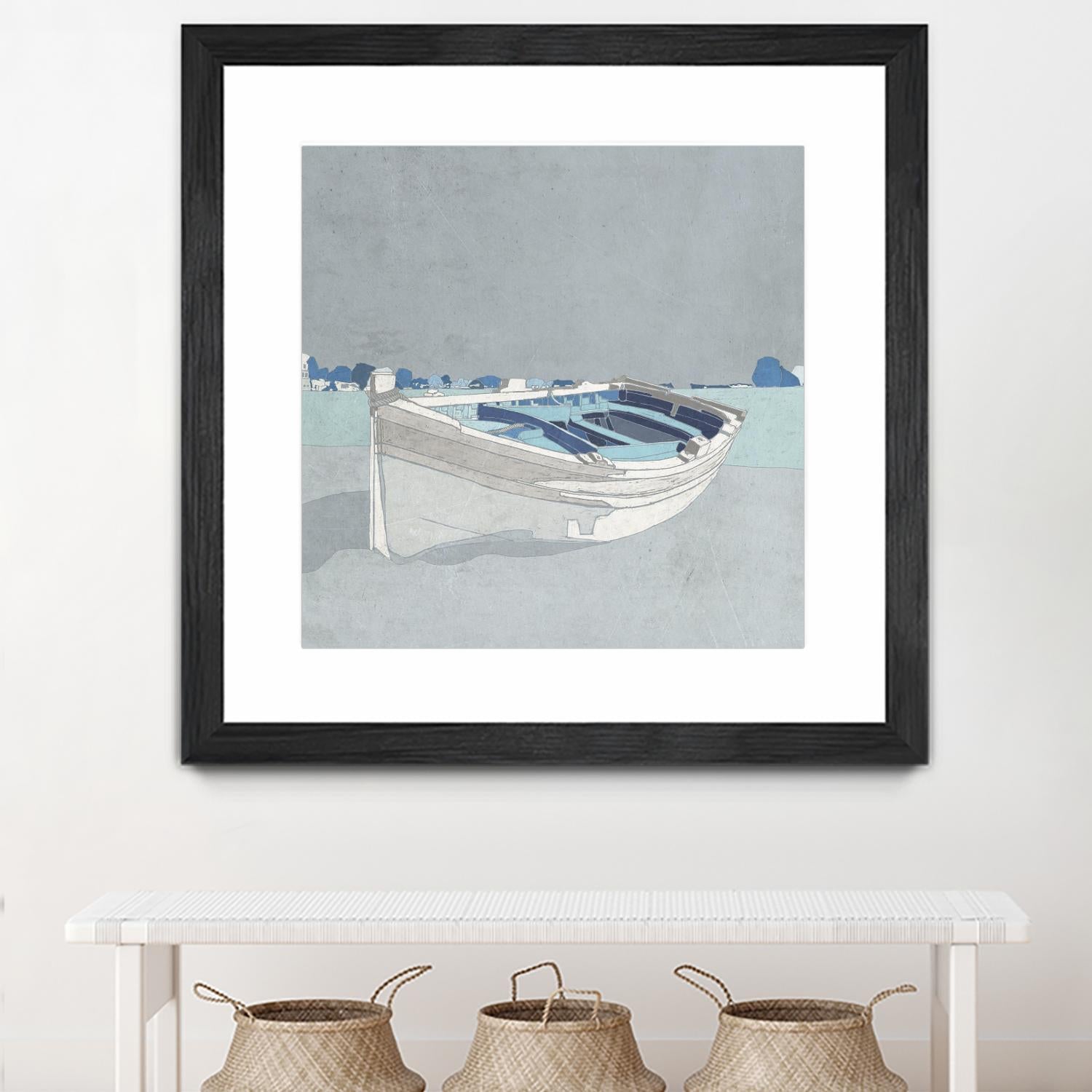 Docked Ashore II by Ynon Mabat on GIANT ART - coastal 