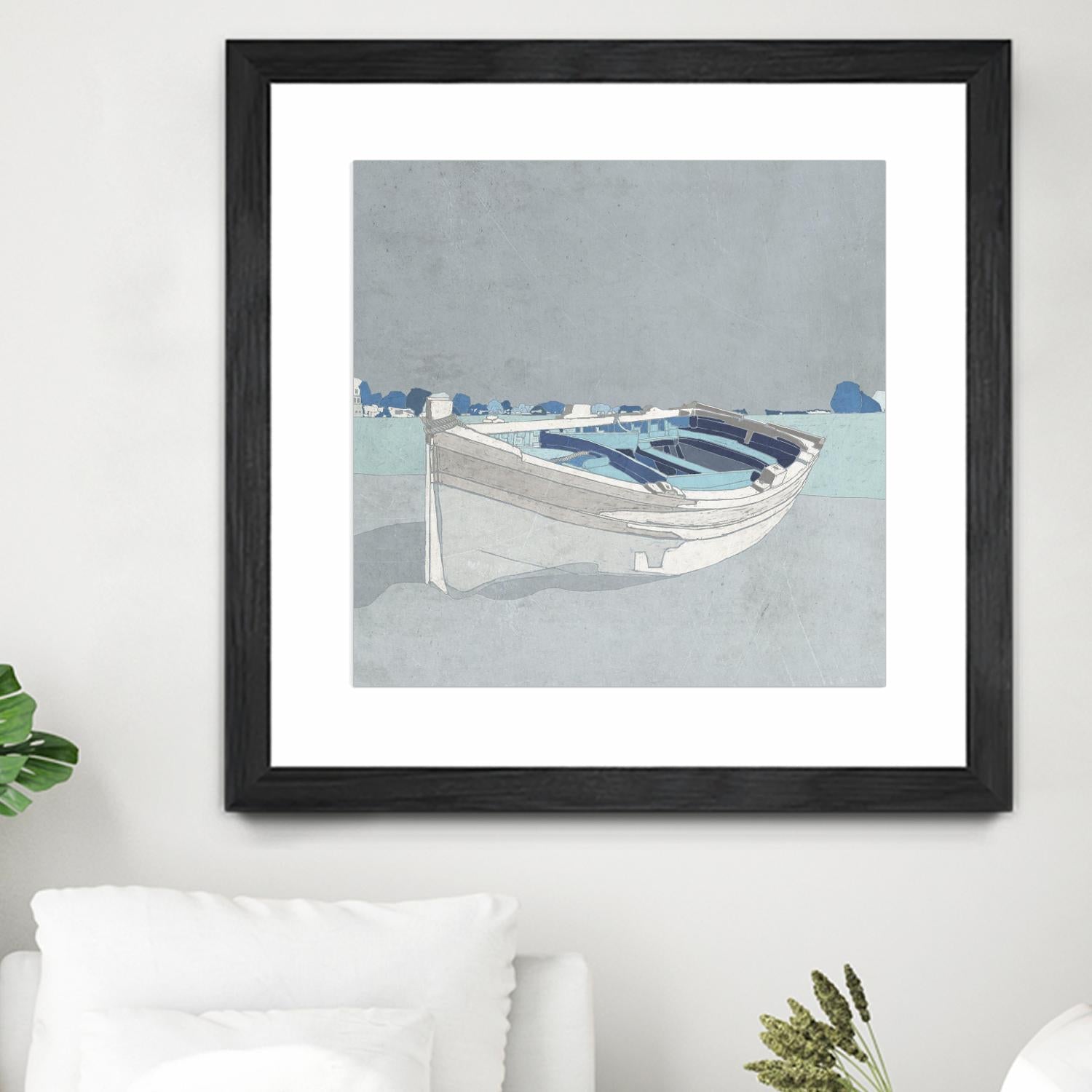 Docked Ashore II by Ynon Mabat on GIANT ART - coastal 