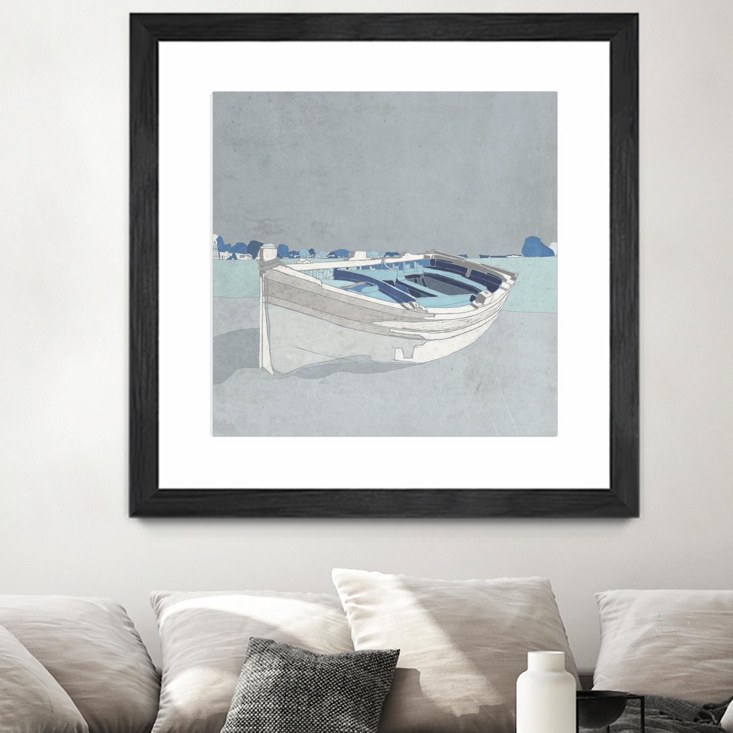 Docked Ashore II by Ynon Mabat on GIANT ART - coastal 