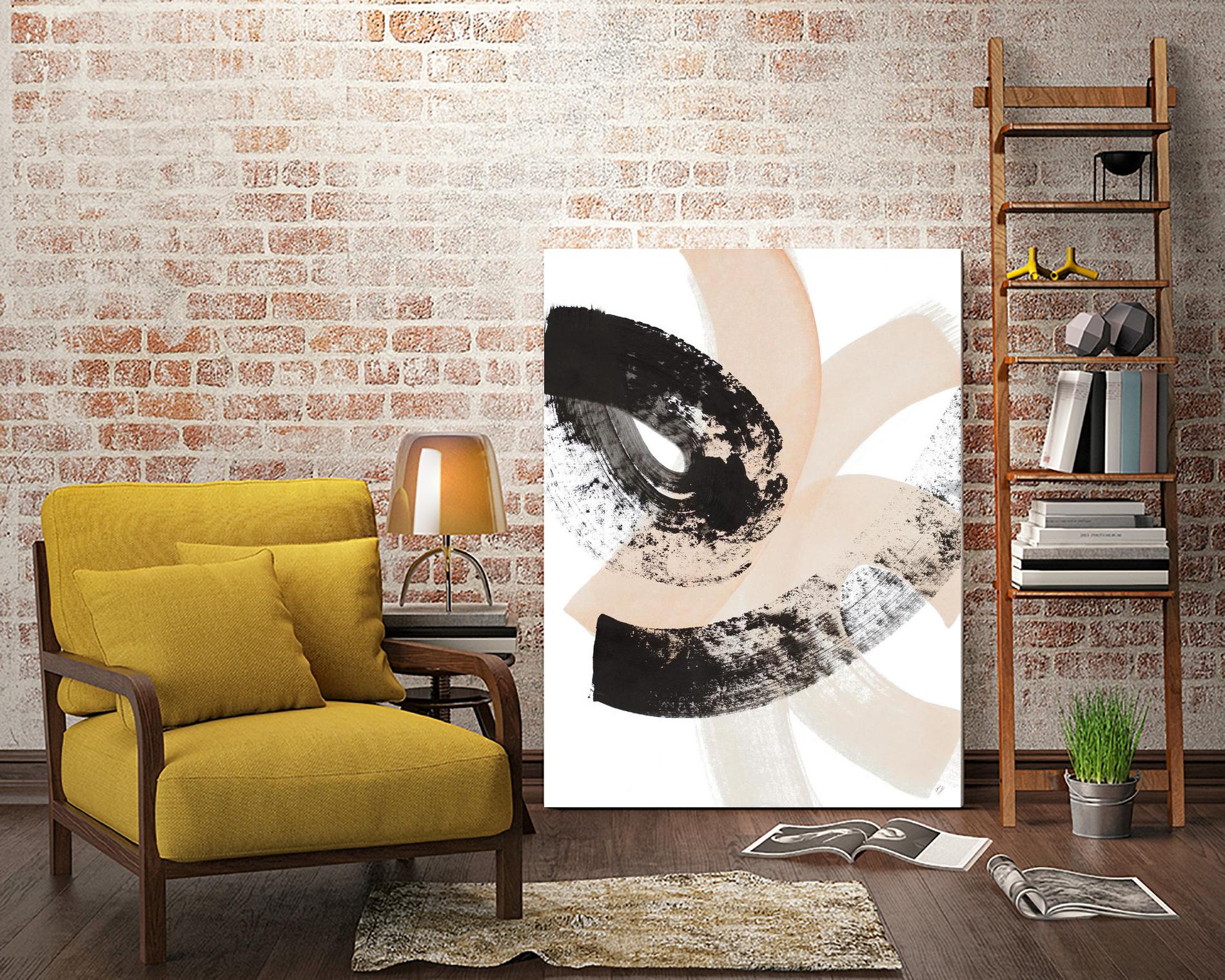 From Vision to Reality IV by Lanie Loreth on GIANT ART - peach abstract
