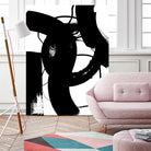 BlackThoroughfares II by Lanie Loreth on GIANT ART - white black & white 
