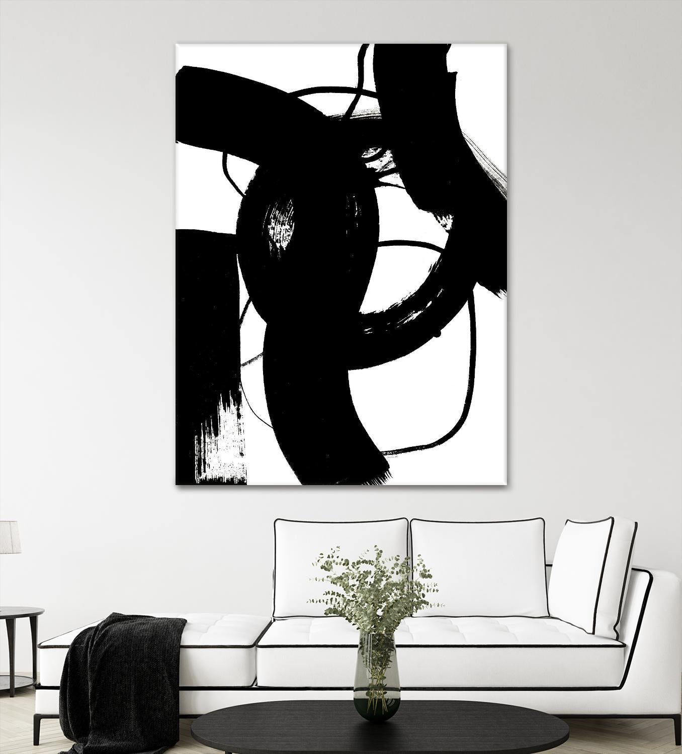 BlackThoroughfares II by Lanie Loreth on GIANT ART - white black & white 