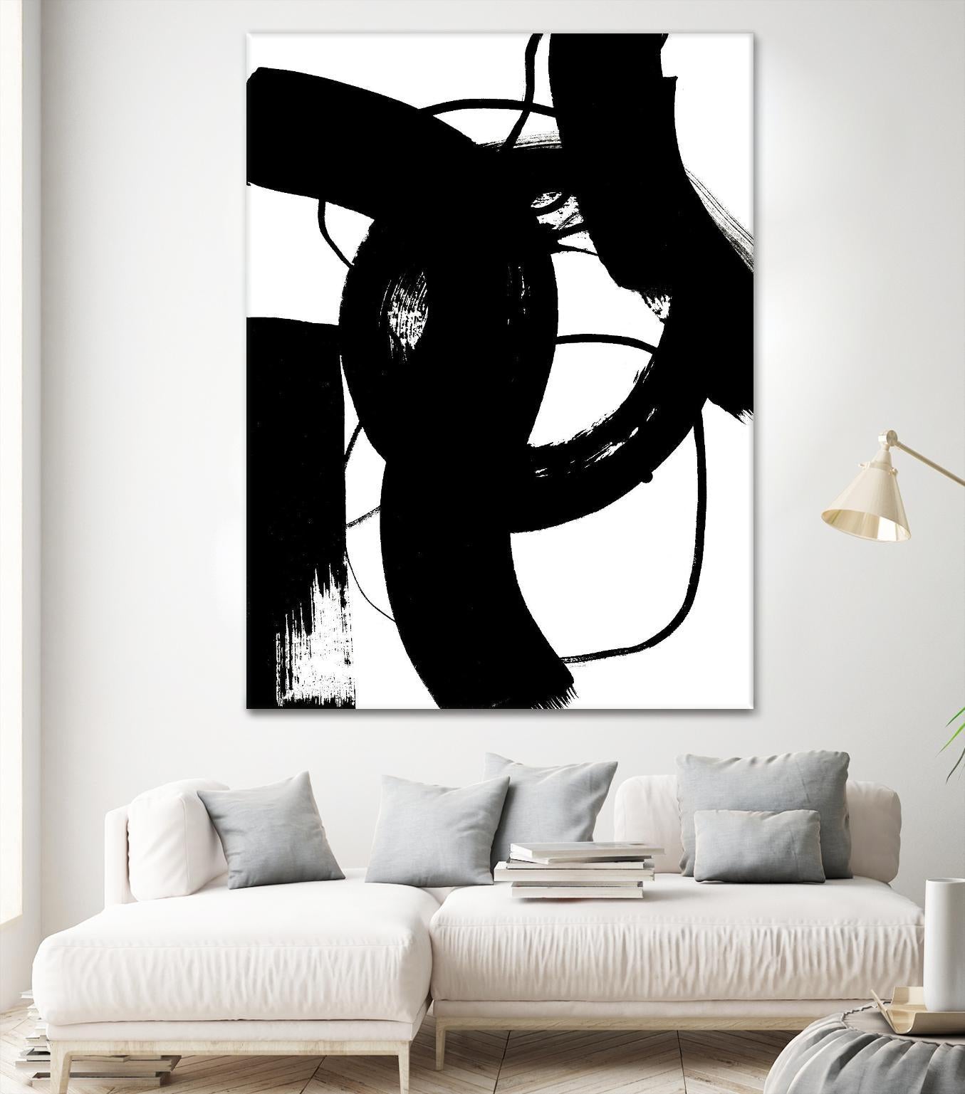BlackThoroughfares II by Lanie Loreth on GIANT ART - white black & white 