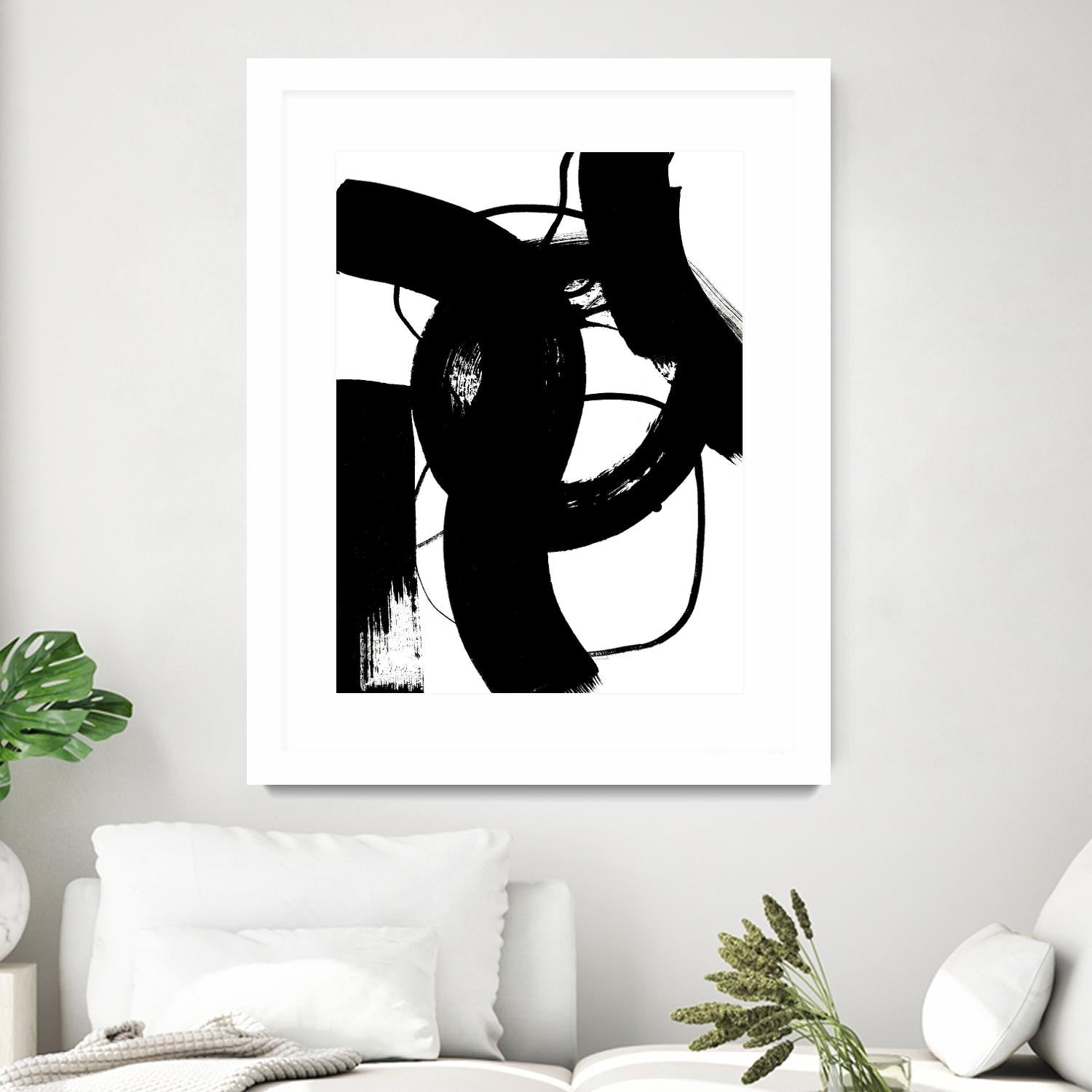 BlackThoroughfares II by Lanie Loreth on GIANT ART - white black & white 
