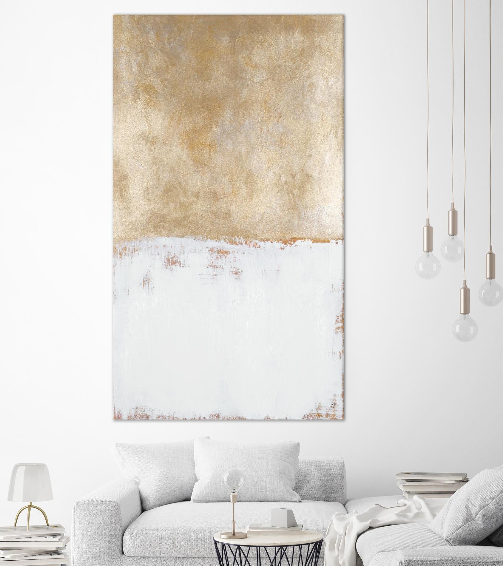 Timeless Perspective by Lanie Loreth on GIANT ART - gold abstract