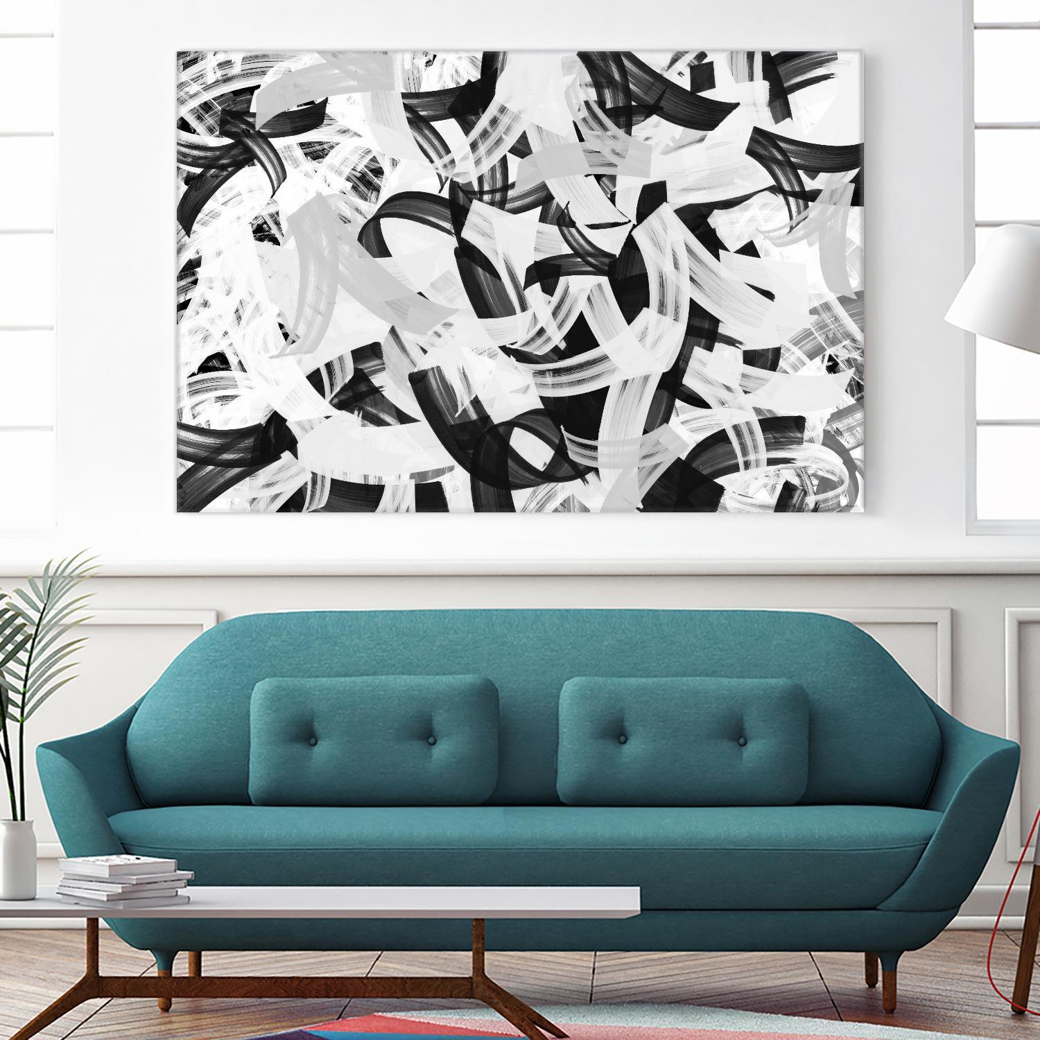 Mono-Magnum by Dan Meneely on GIANT ART - abstract 