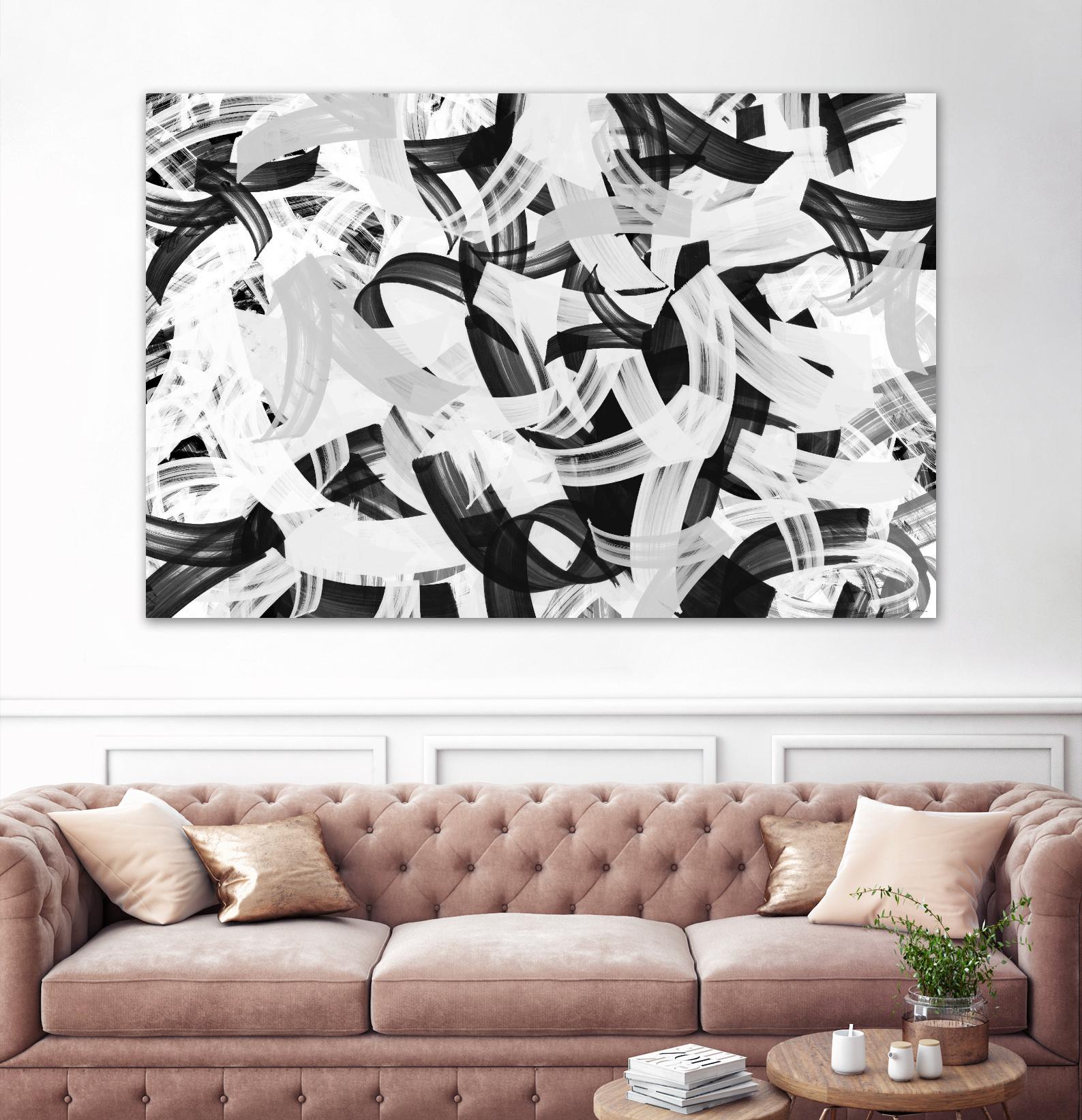Mono-Magnum by Dan Meneely on GIANT ART - abstract 
