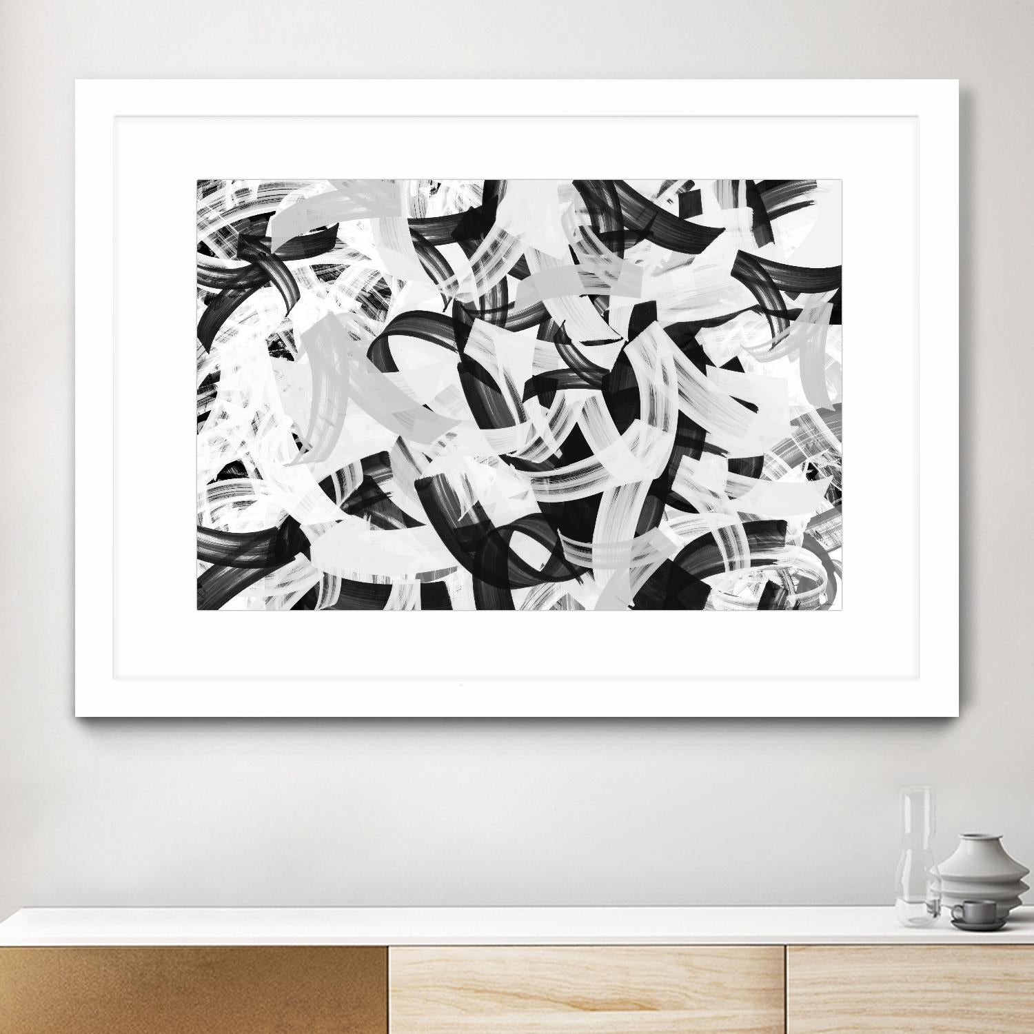Mono-Magnum by Dan Meneely on GIANT ART - abstract 