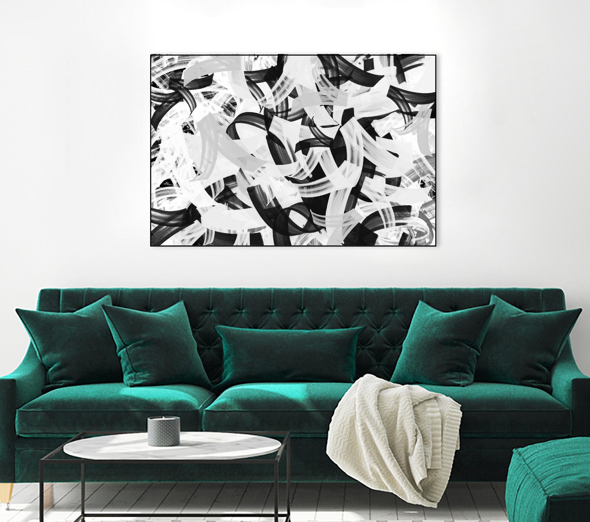 Mono-Magnum by Dan Meneely on GIANT ART - abstract 