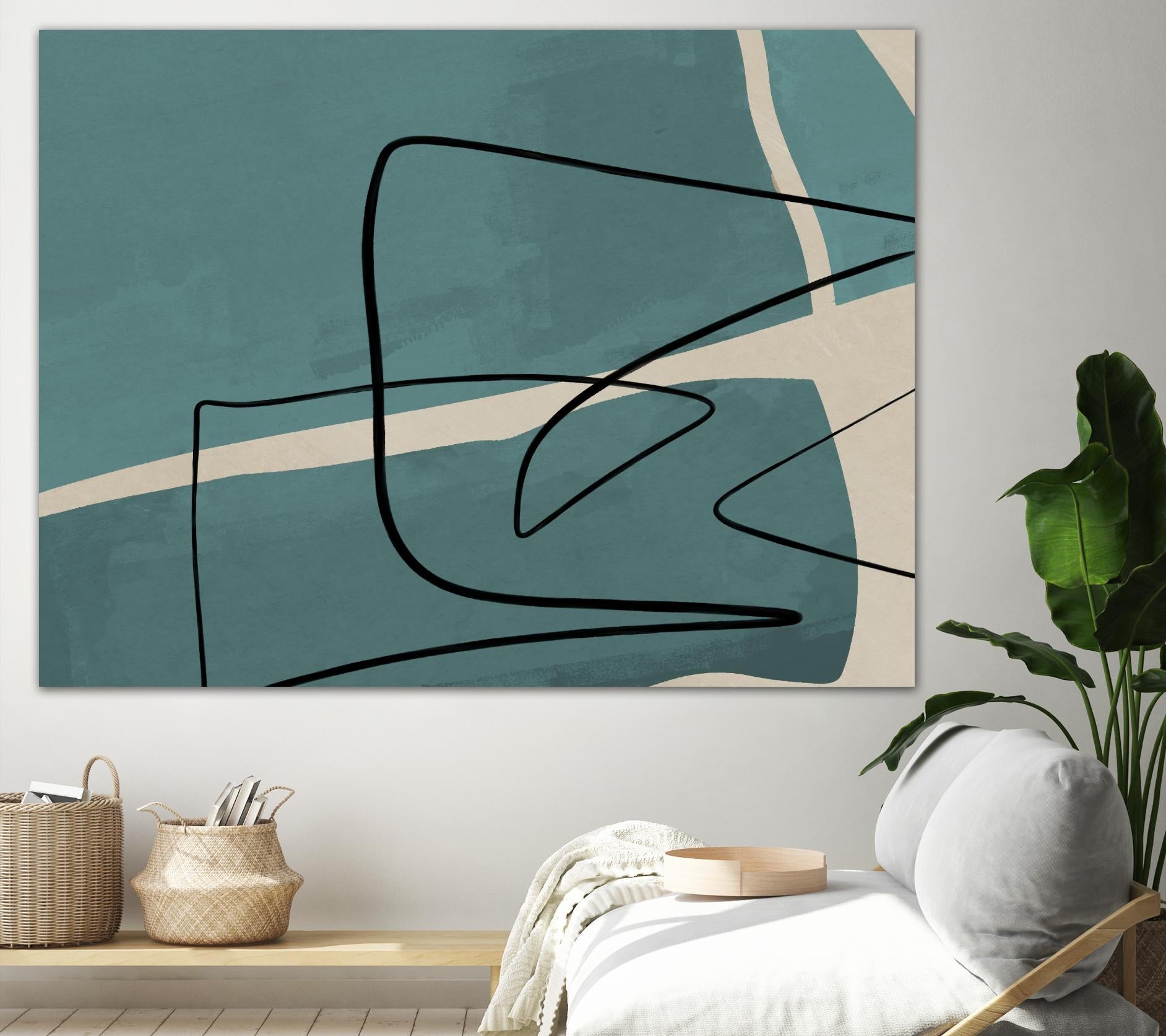 Different Strokes II by Dan Meneely on GIANT ART - abstract 