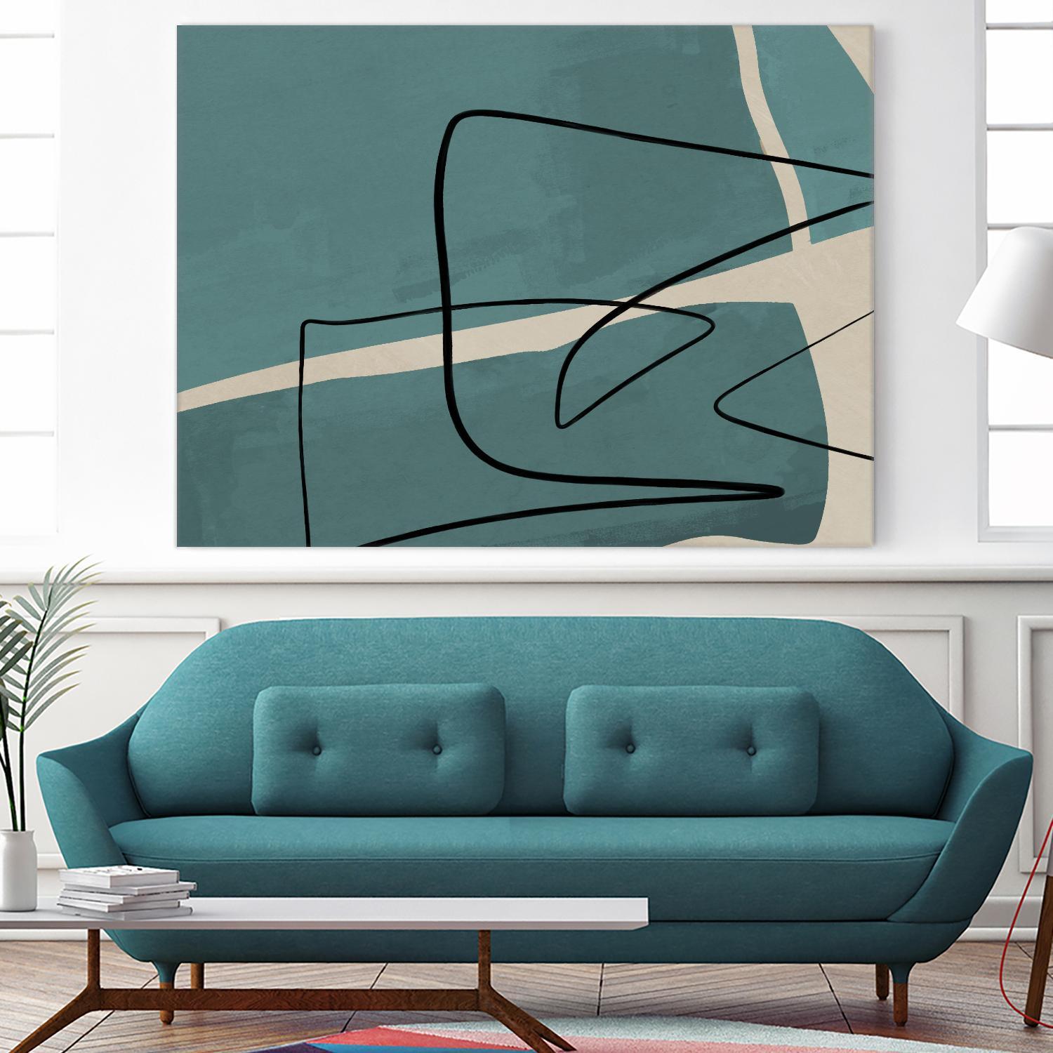 Different Strokes II by Dan Meneely on GIANT ART - abstract 