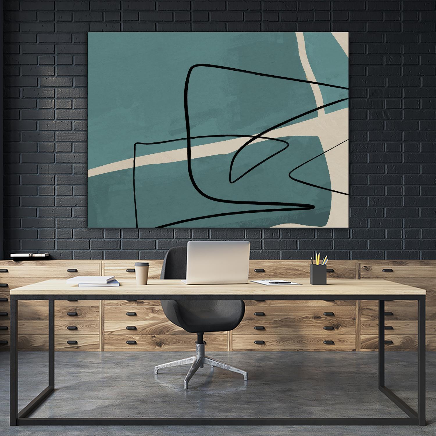 Different Strokes II by Dan Meneely on GIANT ART - abstract 