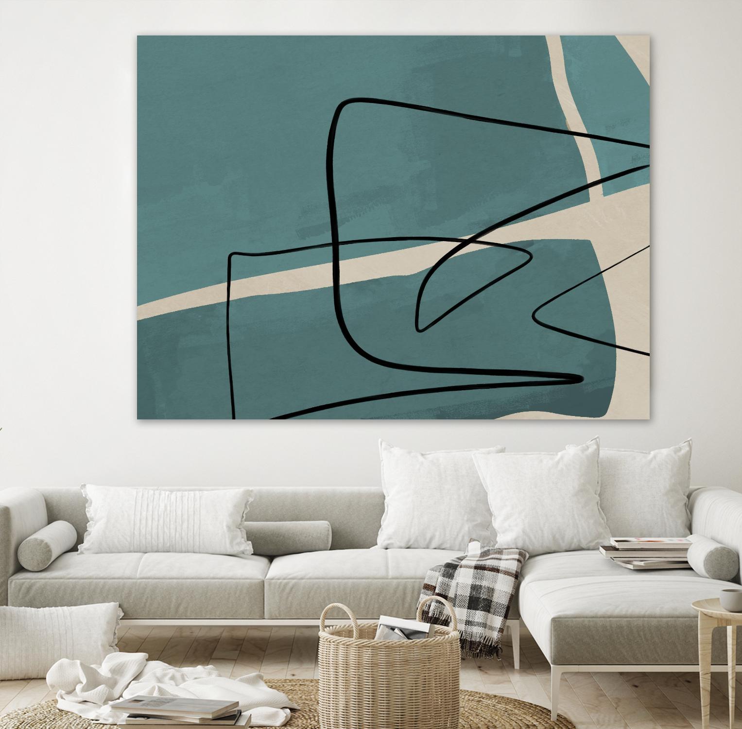 Different Strokes II by Dan Meneely on GIANT ART - abstract 