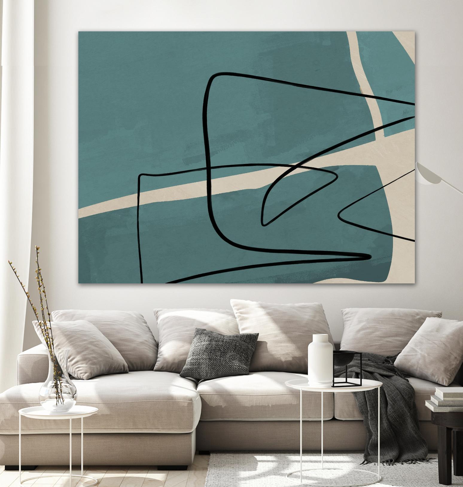 Different Strokes II by Dan Meneely on GIANT ART - abstract 