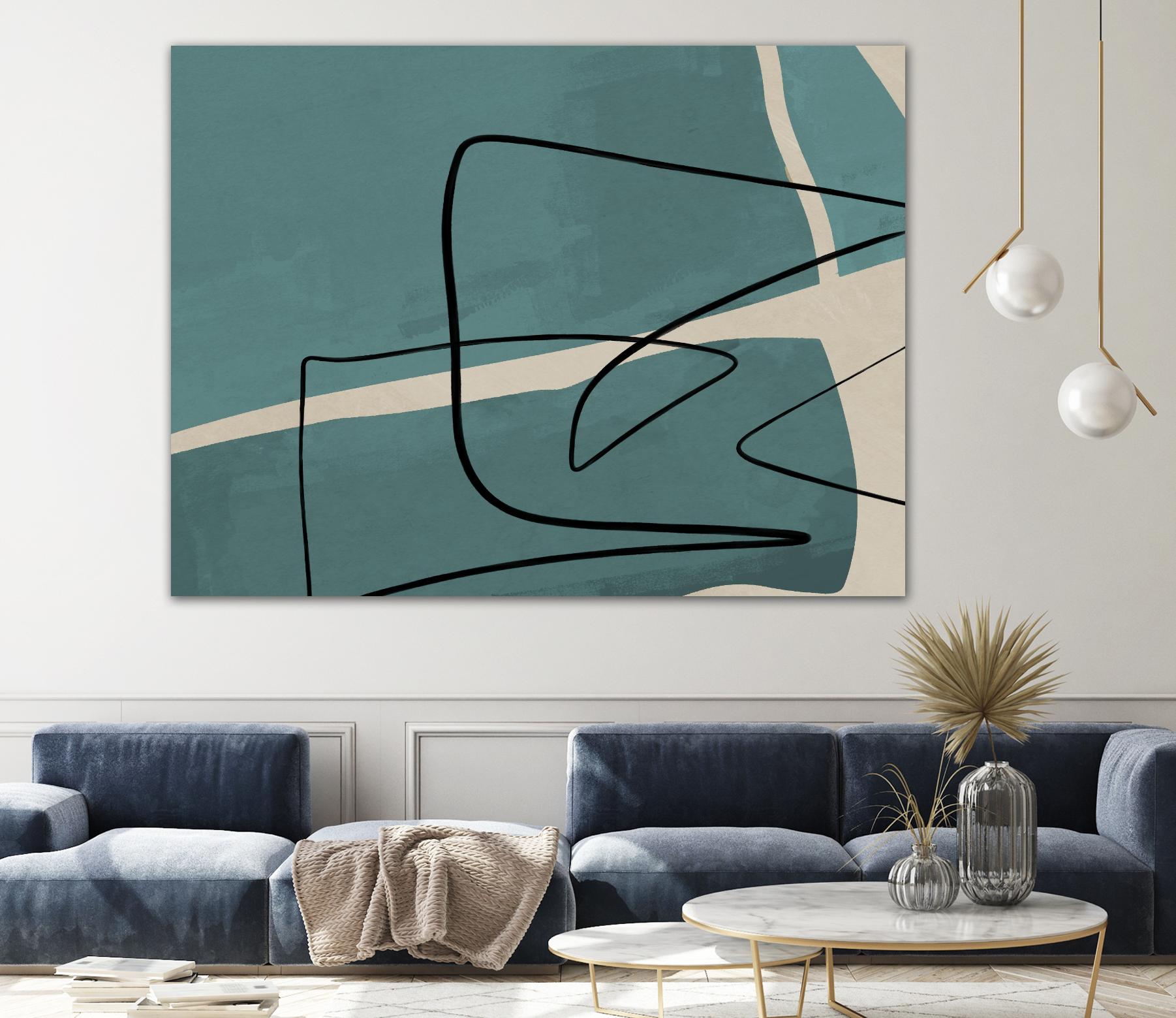 Different Strokes II by Dan Meneely on GIANT ART - abstract 