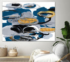 The Blue City Spirit by Lanie Loreth on GIANT ART - blue abstract